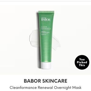 Babor Skincare Cleanformance Renewal Overnight Mask
